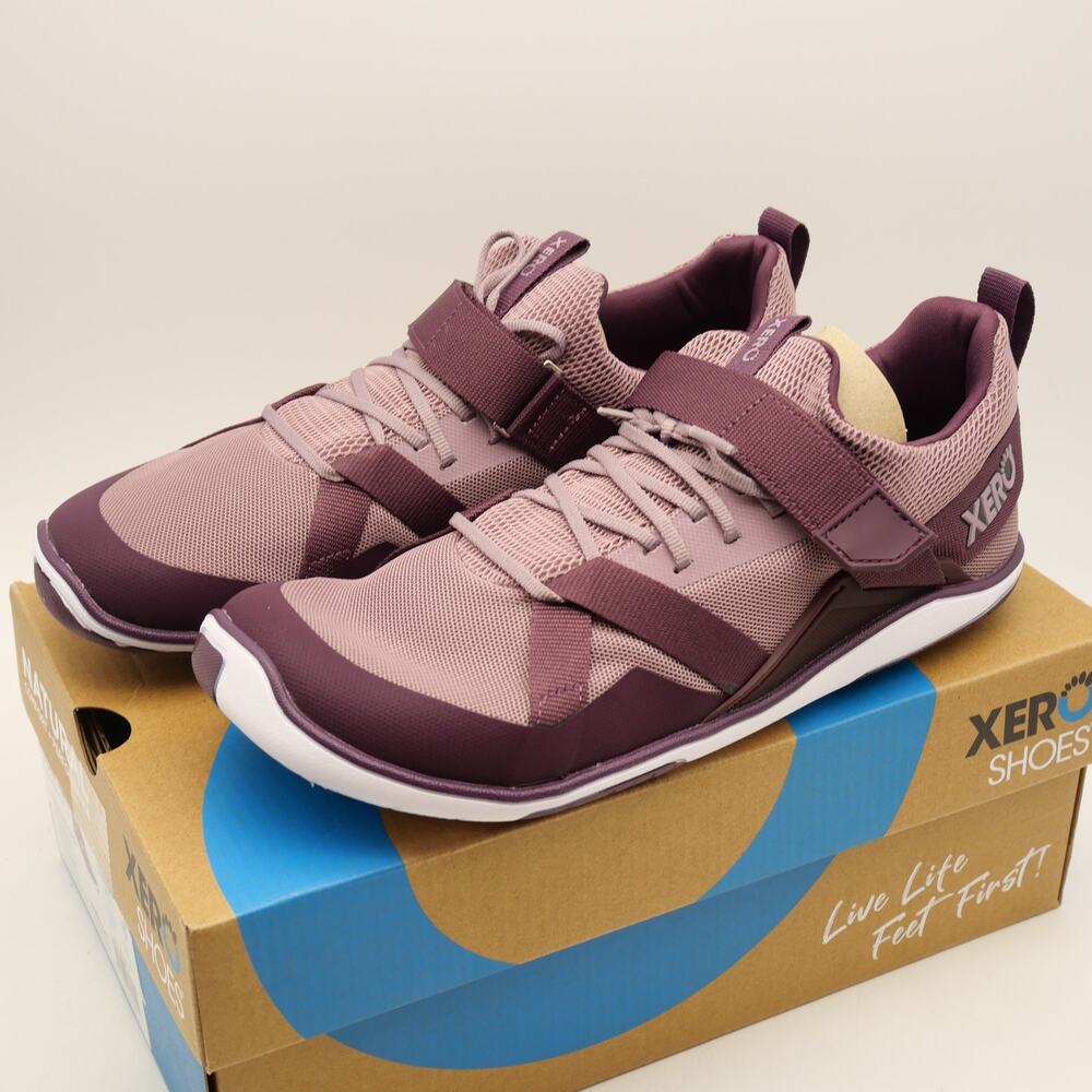 NEW Xero Shoes Women's 8 Forza Trainer Shoes Barefoot  Elderberry Fig